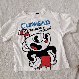 ZARA Kids CUPHEAD Cartoon Character Tee Shirt